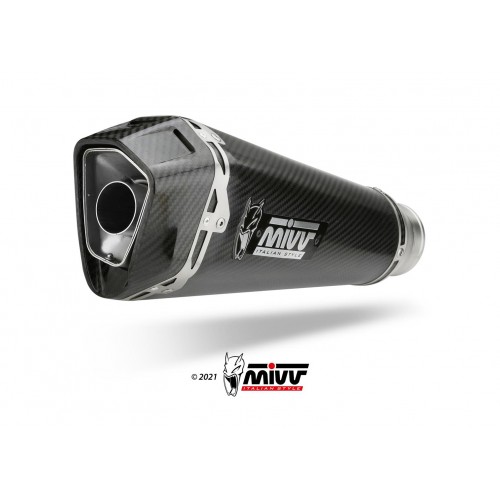 Escape Delta Race Carbono Mivv Homologado