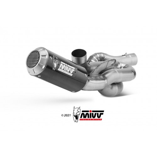 Échappement Full Carbon Evo Mivv Non approuvé