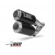 Double Exhaust Mk3 Carbon Mivv Approved Euro 4