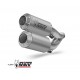 Double Exhaust Mk3 Carbon Mivv Approved Euro 4