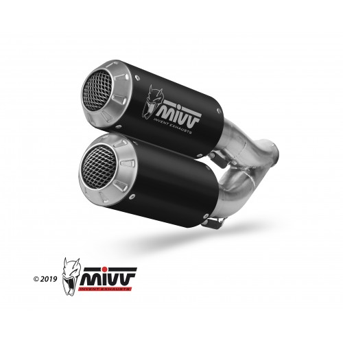 Doble Escape Mk3 Carbono Mivv Homologado Euro 4
