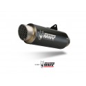 Escape Completo Gp Pro Black Inox Mivv