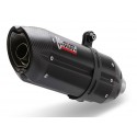 Échappement Mivv Suono en acier inoxydable noir