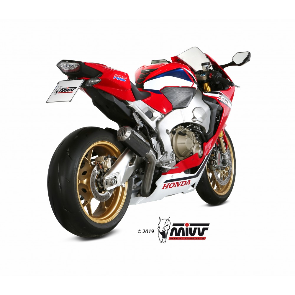 EXHAUST MK3 CARBON MIVV CBR 1000 RR NOT APPROVED