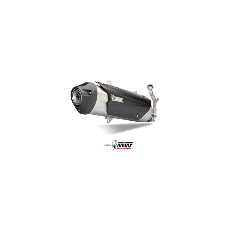 MUFFLER URBAN STAINLESS STEEL MIVV