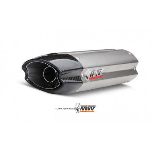 EXHAUST STAINLESS STEEL MIVV APPROVED
