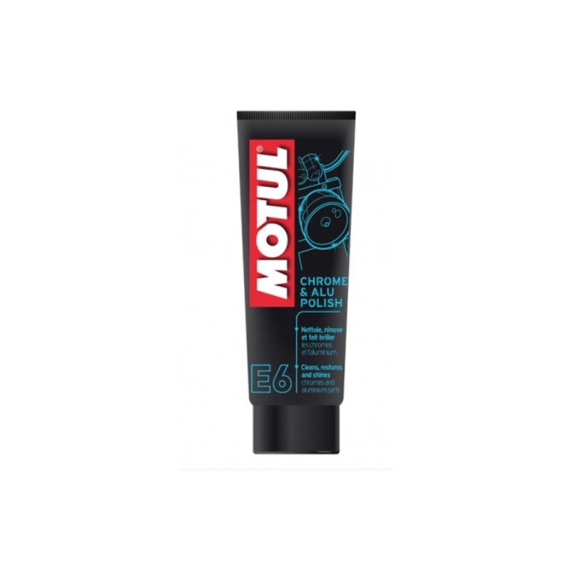 Chrome And Aluminum Polish Motul E6 100ml