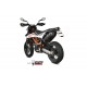 Escape Oval Completo Carbono Mivv Homologado Euro 4