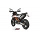 Escape Oval Completo Carbono Mivv Homologado Euro 4