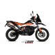 Pot d'échappement ovale Mivv Full Carbon Homologué Euro 4