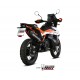Pot d'échappement ovale Mivv Full Carbon Homologué Euro 4
