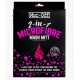 Gant de toilette en microfibre 2 en 1