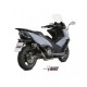 Complete Exhaust Delta Race Black Inox Mivv Not Approved