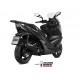 Escape Mover Acero Inoxidable Barnizado Negro Mivv Homologado