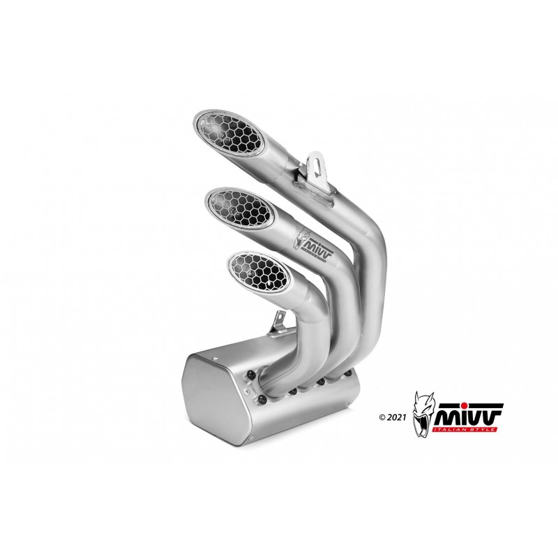 Escape Speed Edge Black Acero Inoxidable Mivv Homologado