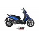Échappement Mover en acier inoxydable verni noir approuvé Mivv