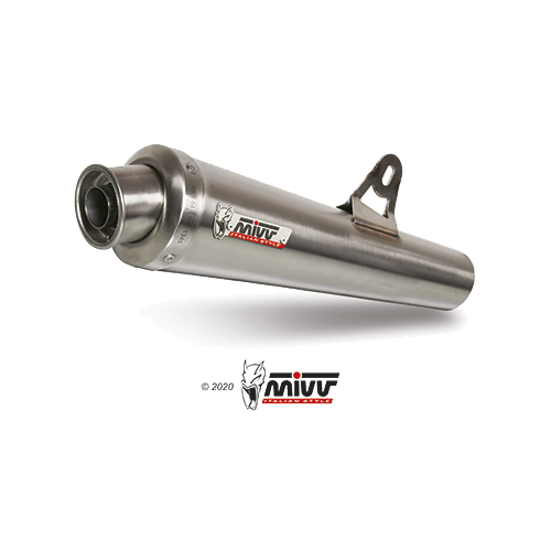 Exhaust X-Cone Stainless Steel Mivv Approved 2007-15