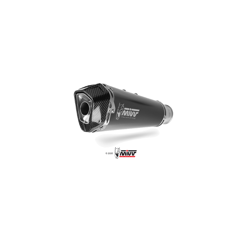 Escape Completo Delta Racer Acero Inoxidable Mivv