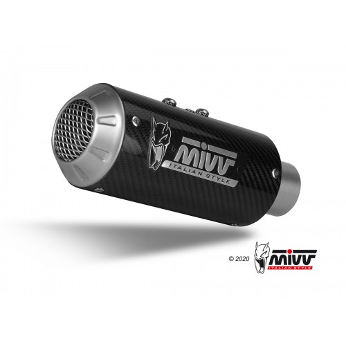 Escape Completo Mk3 Carbono Mivv No Homologado