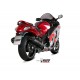 EXHAUST DOUBLE OVAL MIVV GSX-R 1300 HAYABUSA 2008-