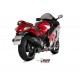 Double Echappement Speed ​​Edge Acier Inoxydable Approuvé Mivv