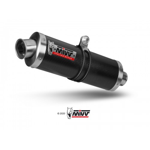 ESCAPE OVAL CARBONO MIVV GSF 1200 BANDIT 1996-00