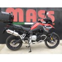 Oval stainless silencer MASS Bmw F 850 GS