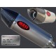 Oval titanium / carbon silencer MASS K 1200