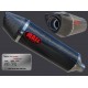 Oval titanium silencer MASS Bmw K 1300 R