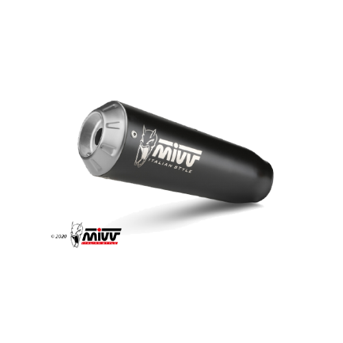 Complete Exhaust X-M1 Black Mivv