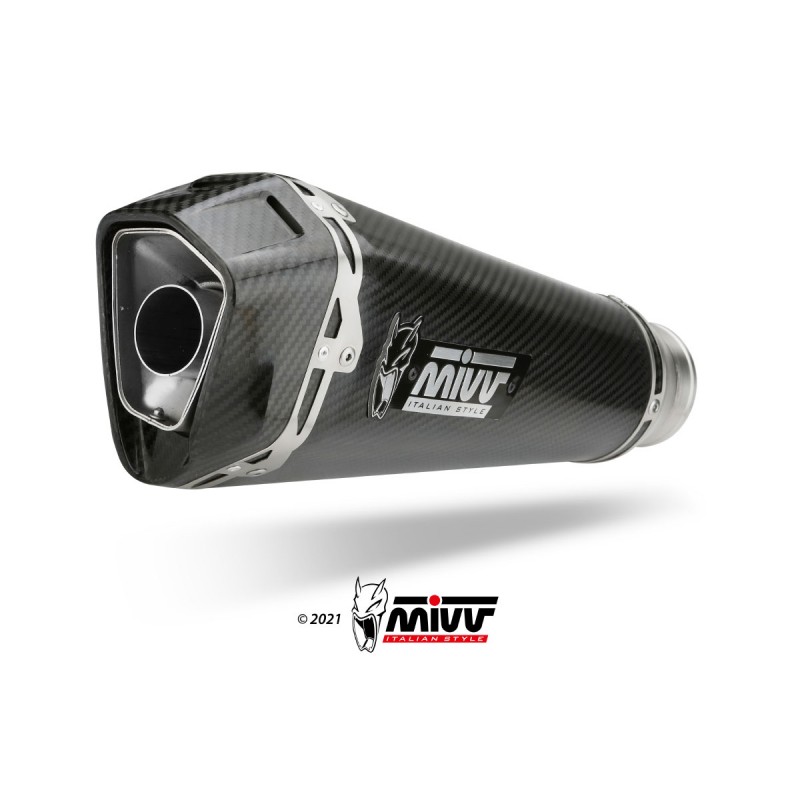 Escape Completo Alto Delta Race Carbono Mivv