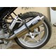 MASS stainless steel oval silencer Bmw R 1200 R