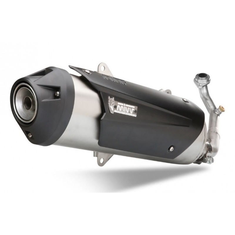 URBAN STAINLESS STEEL EXHAUST MIVV APPROVED