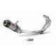COMPLETE OVAL EXHAUST CARBON MIVV APPROVED
