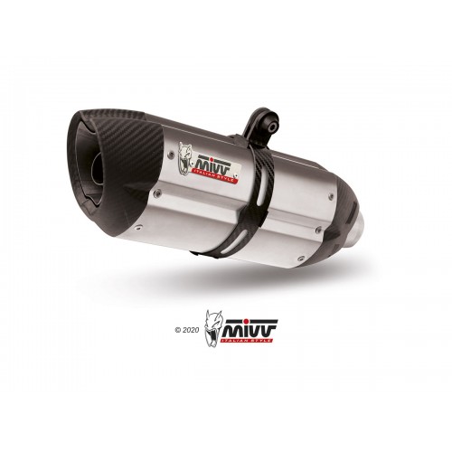 Double Exhaust Suono Mivv 2007-08 Approved