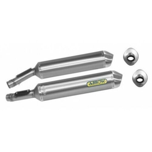 Double Echappement Race-Tech Aluminium Arrow Approuvé