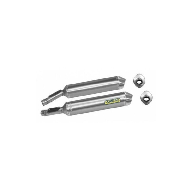Double Echappement Race-Tech Aluminium Arrow Approuvé