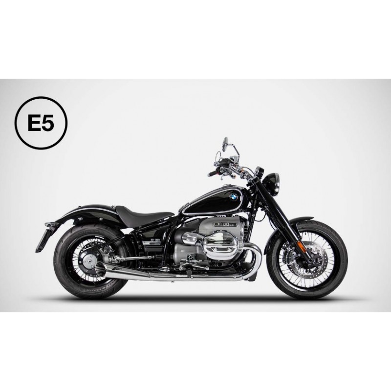 Doble escape INOX Euro 5 ZARD BMW R 18