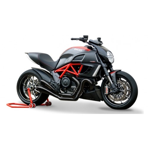 Ligne complète hydroformée noire DIAVEL