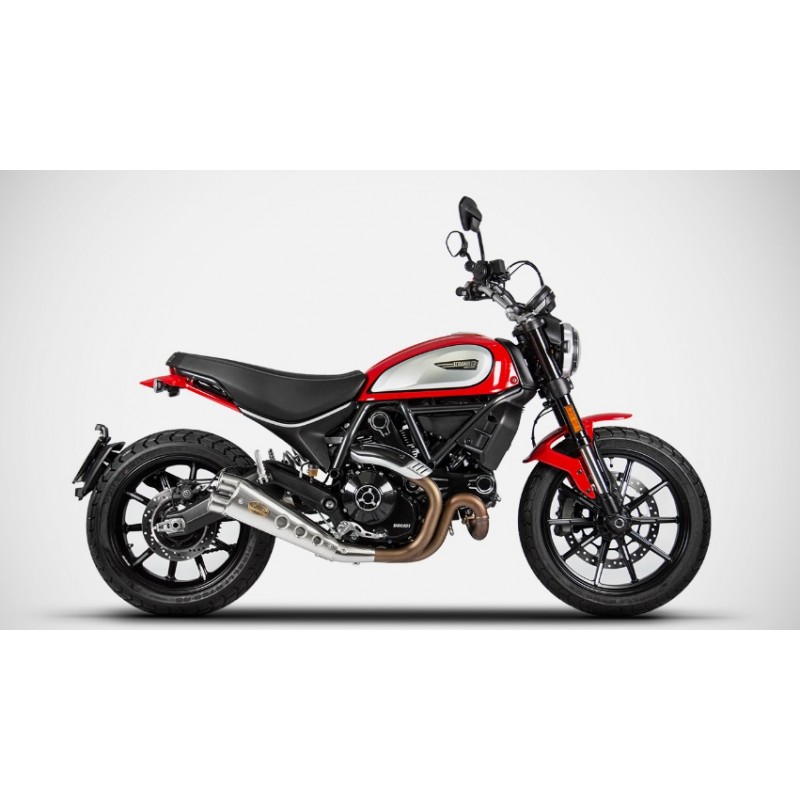 Silencioso bajo especial ZARD SCRAMBLER 800