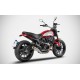 Silencieux ZUMA inox ZARD Scrambler 800