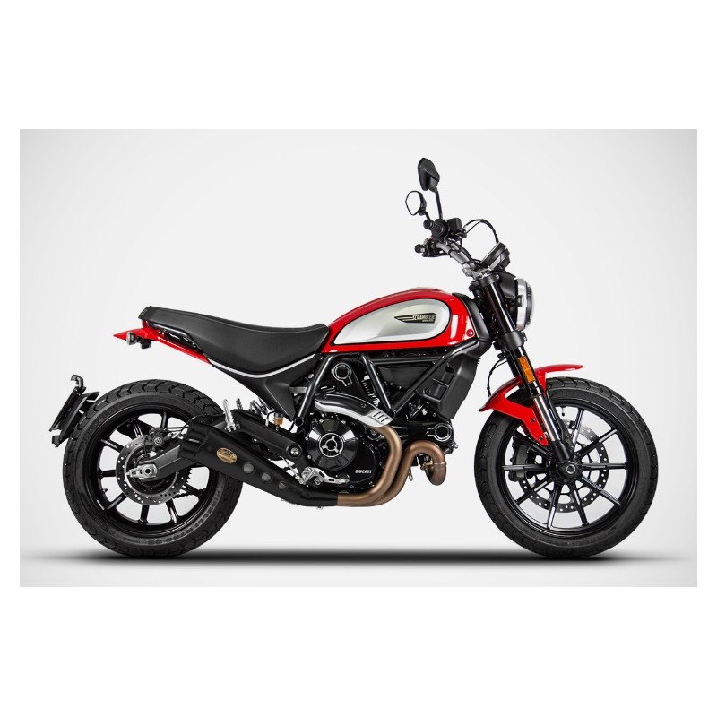 Silencieux basse noir ZARD SCRAMBLER