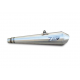 Approved stainless steel conical silencer