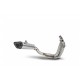 Complete kit 3 + 1 steel ZARD TRIDENT 660