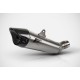 Silencioso Racing titanio/carbono ZARD
