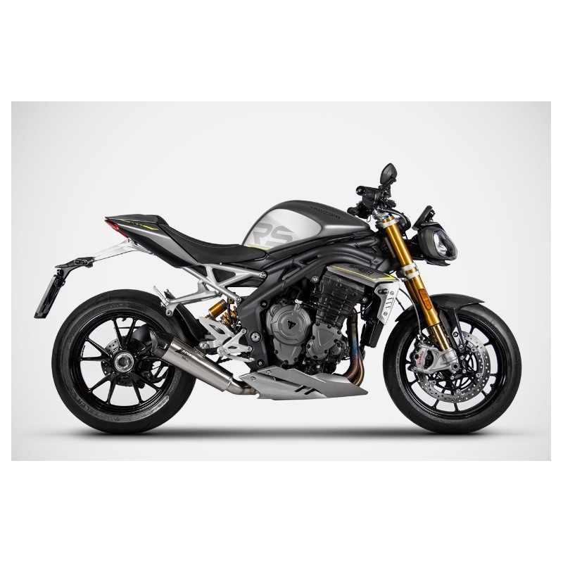 Racing titanium/carbon silencer ZARD