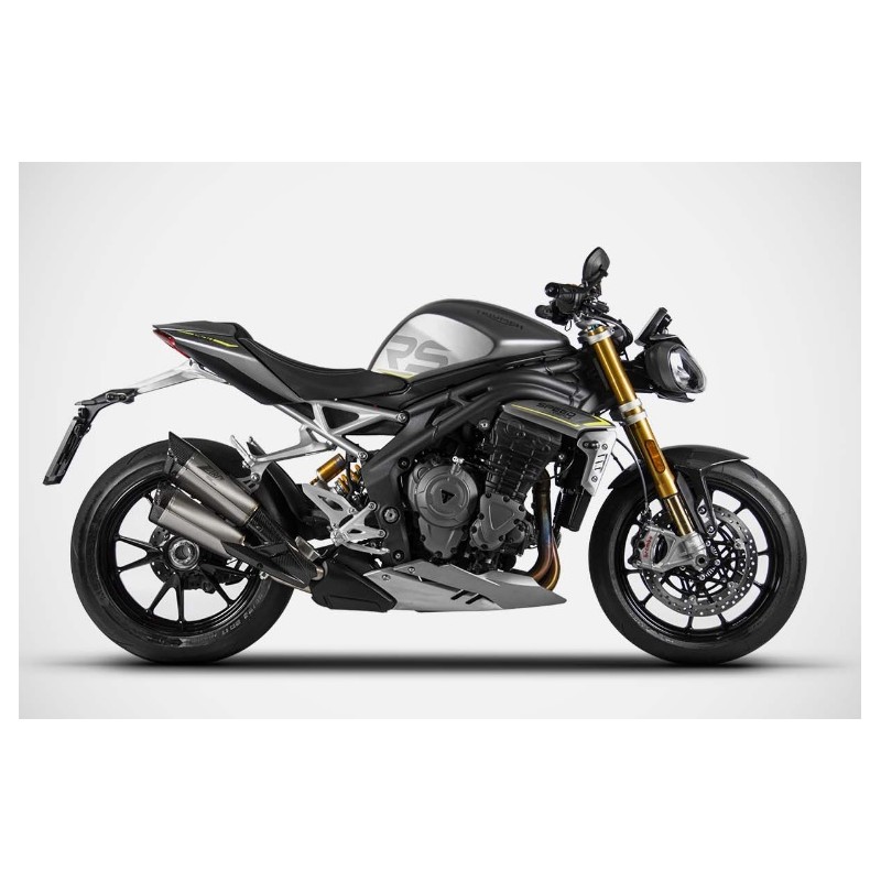 Silencieux racing titane/carbone ZARD