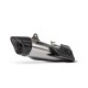 Steel/carbon conical silencer ZARD approved