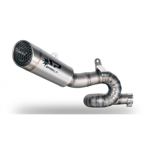 KIT COLLECTEUR 3/4 + SILENCIEUX SPARK STREET TRIPLE