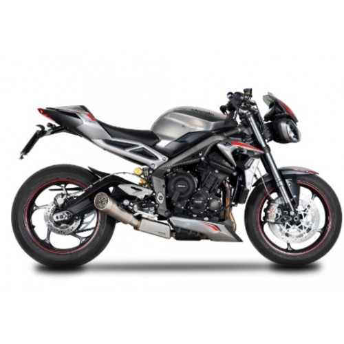 KIT 3/4 COLECTOR+SILENCIOSO SPARK STREET TRIPLE